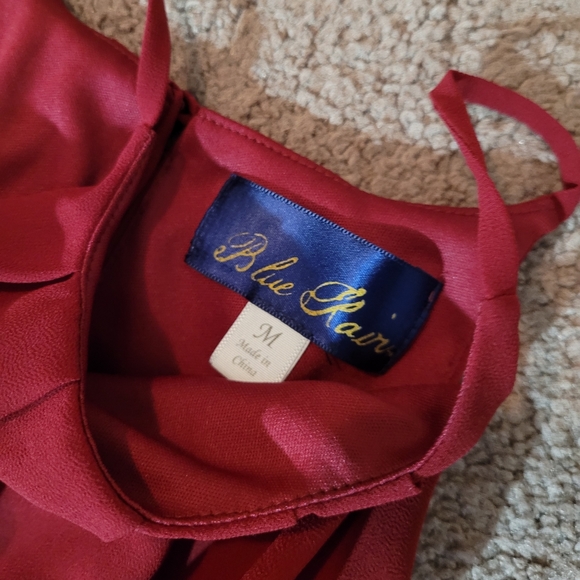 blue rain medium dress - Picture 5 of 7